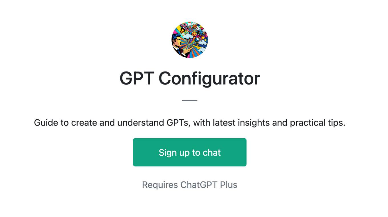 GPT Configurator Screenshot