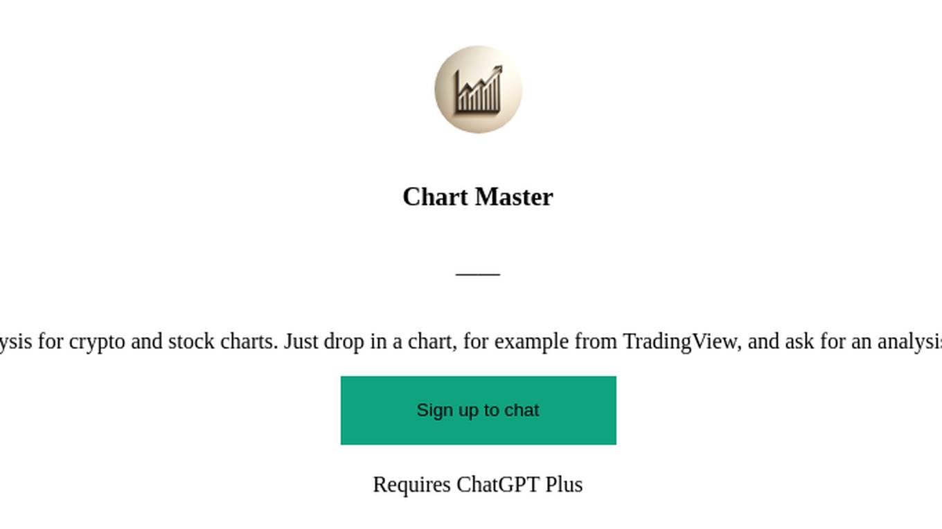 Chart Master Screenshot