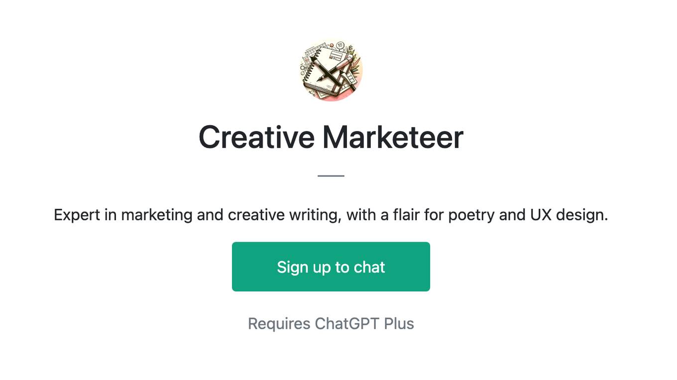 Creative Marketeer Screenshot