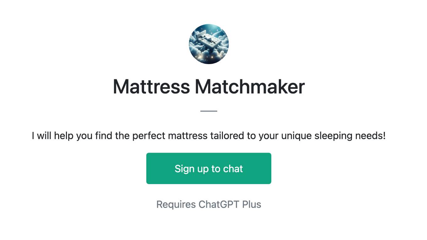 Mattress Matchmaker Screenshot