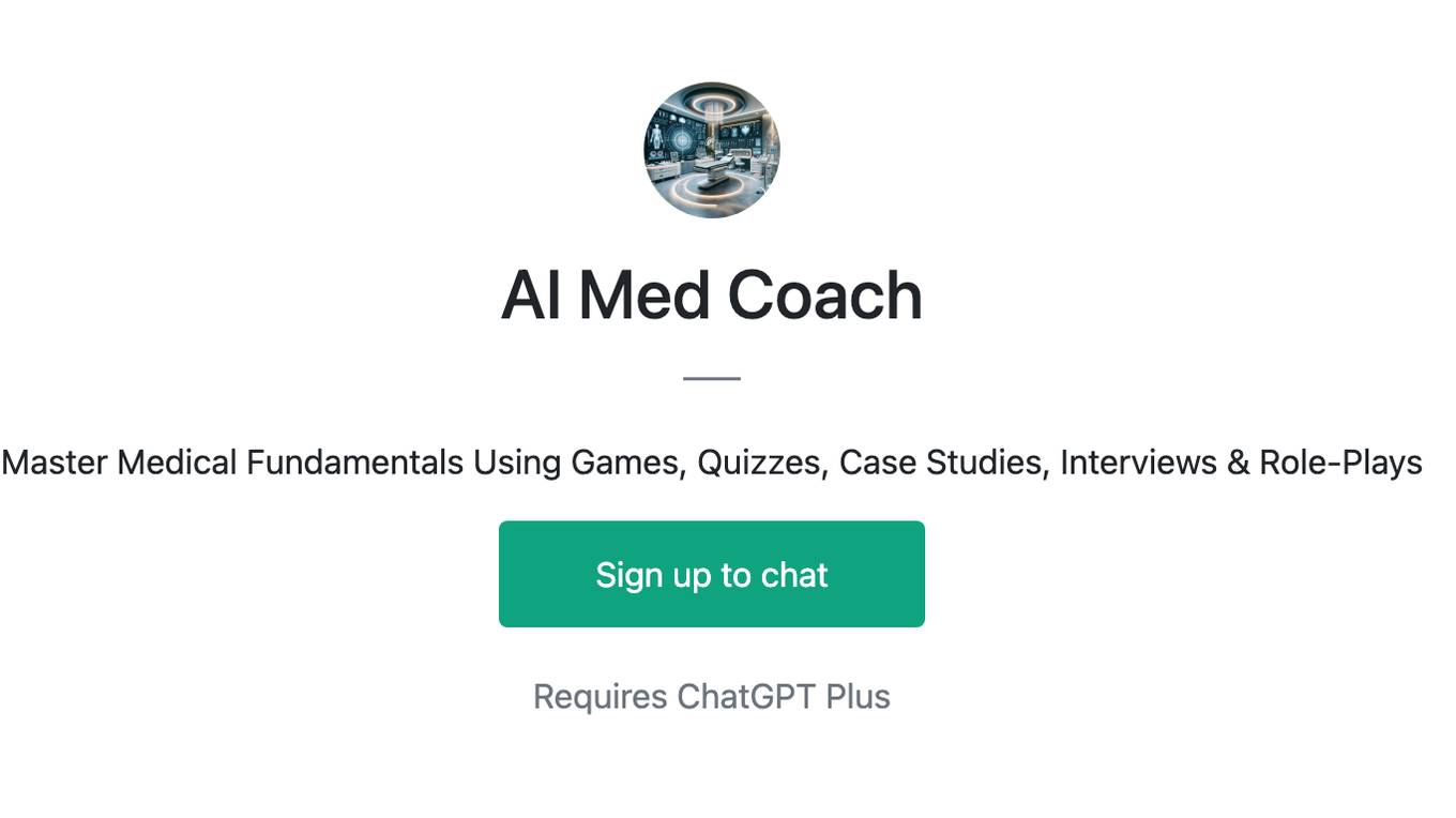 AI Med Coach Screenshot