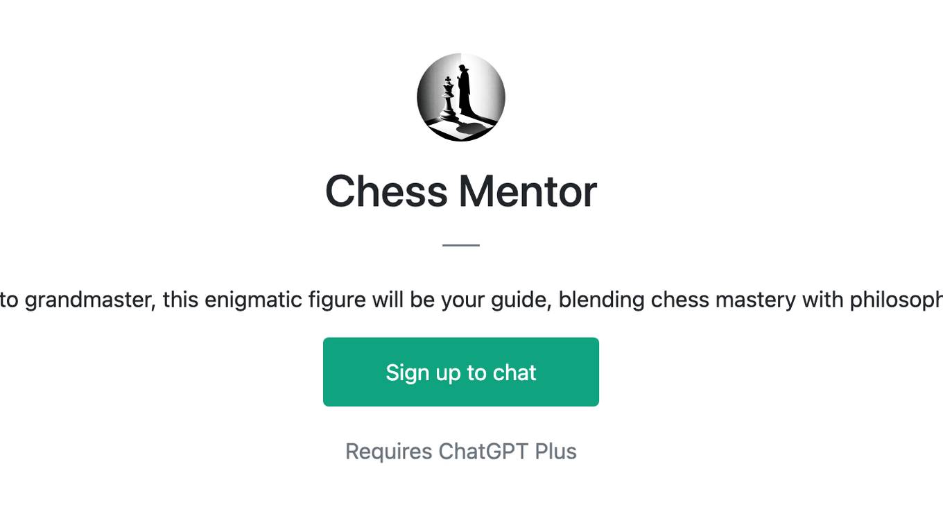 Chess Mentor Screenshot