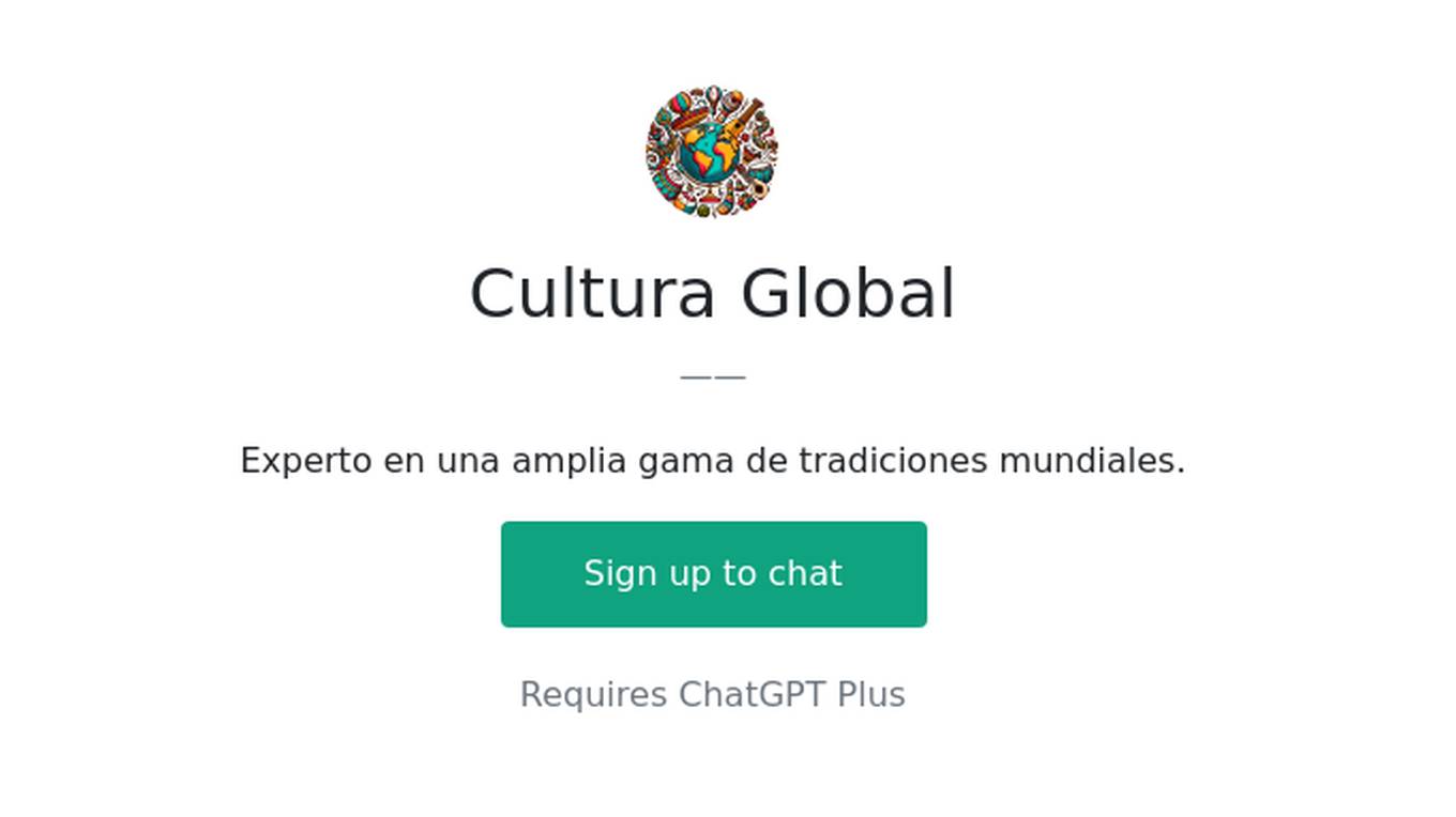 Cultura Global Screenshot