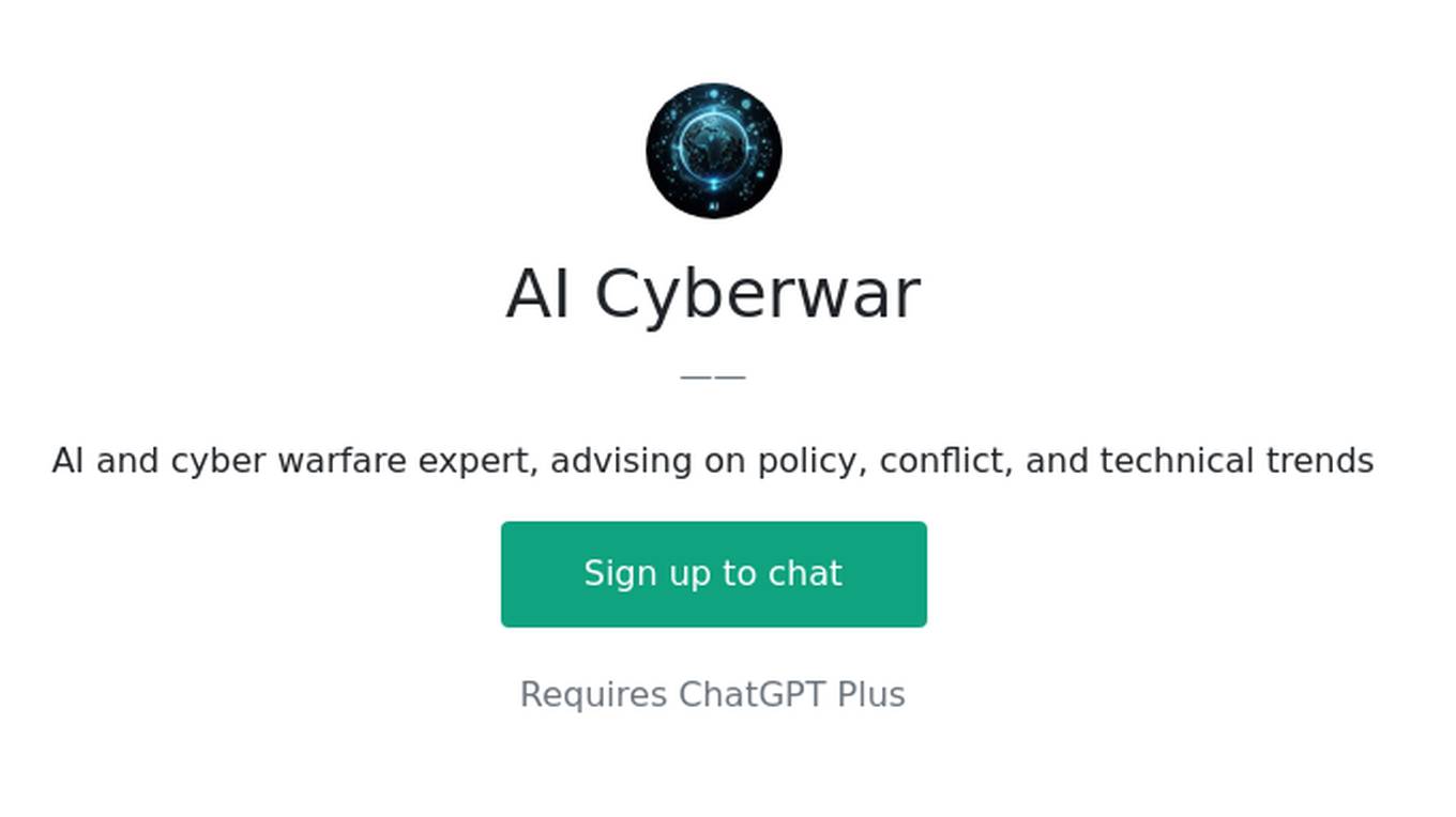 AI Cyberwar Screenshot