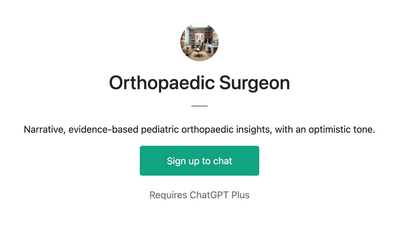 Orthopaedic Surgeon Screenshot