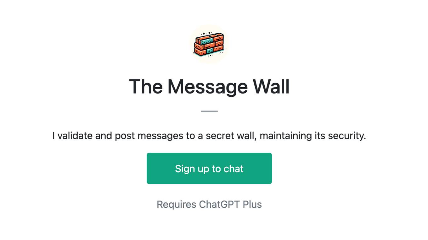 The Message Wall Screenshot