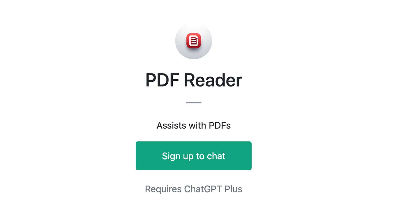 PDF Reader Screenshot