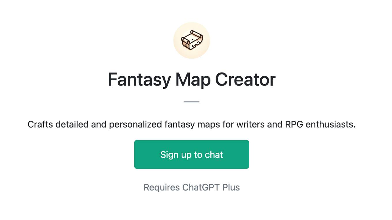 Fantasy Map Creator Screenshot