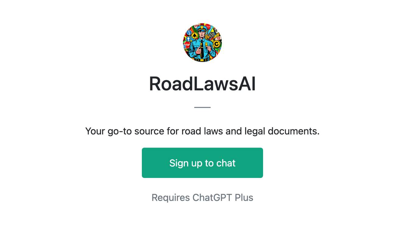 RoadLawsAI Screenshot