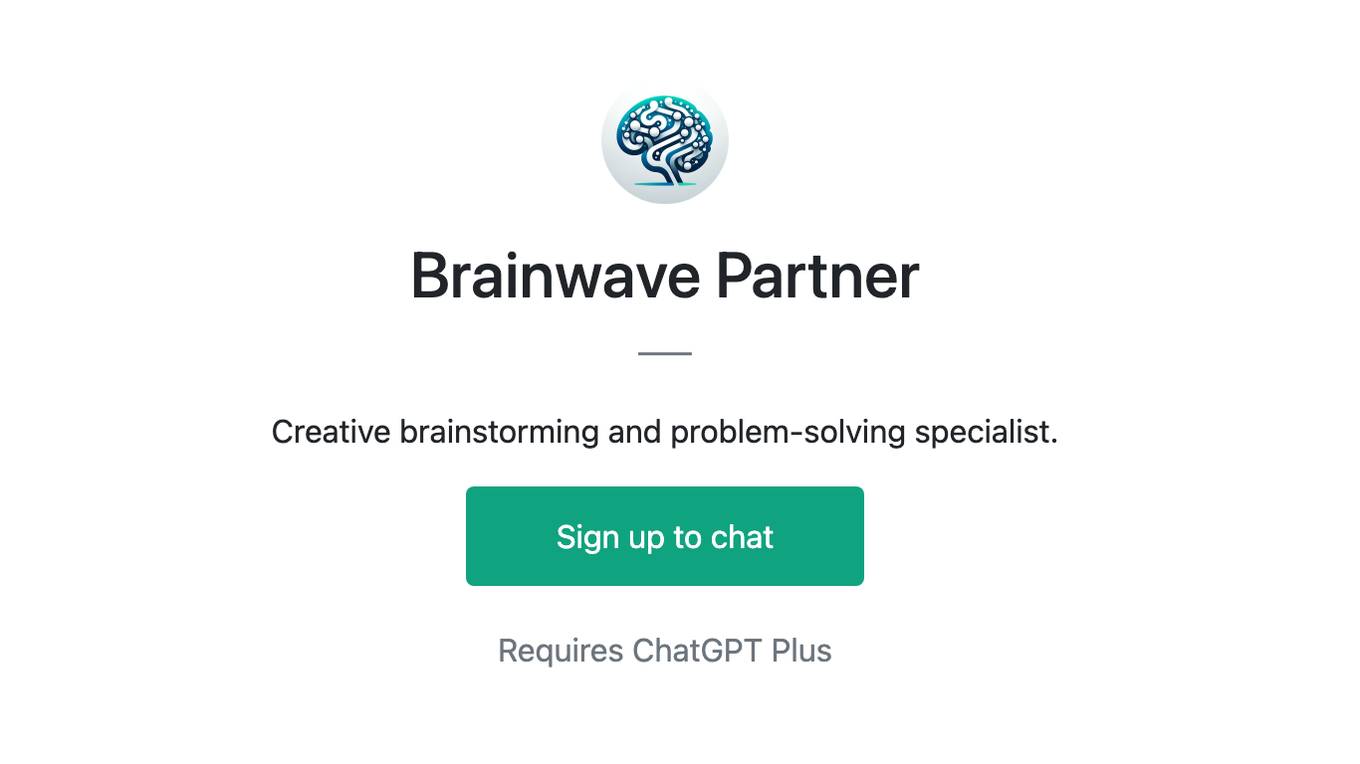 Brainwave Partner Screenshot