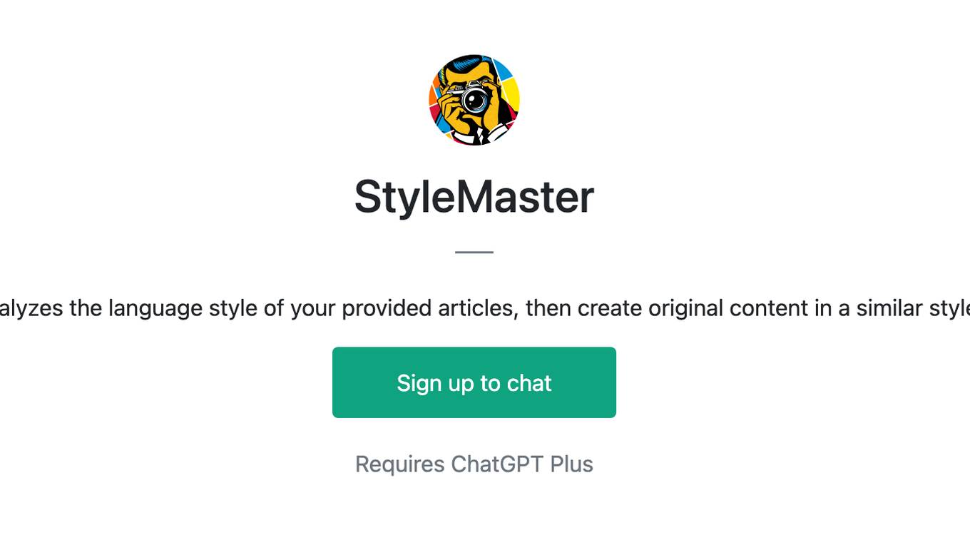 StyleMaster Screenshot