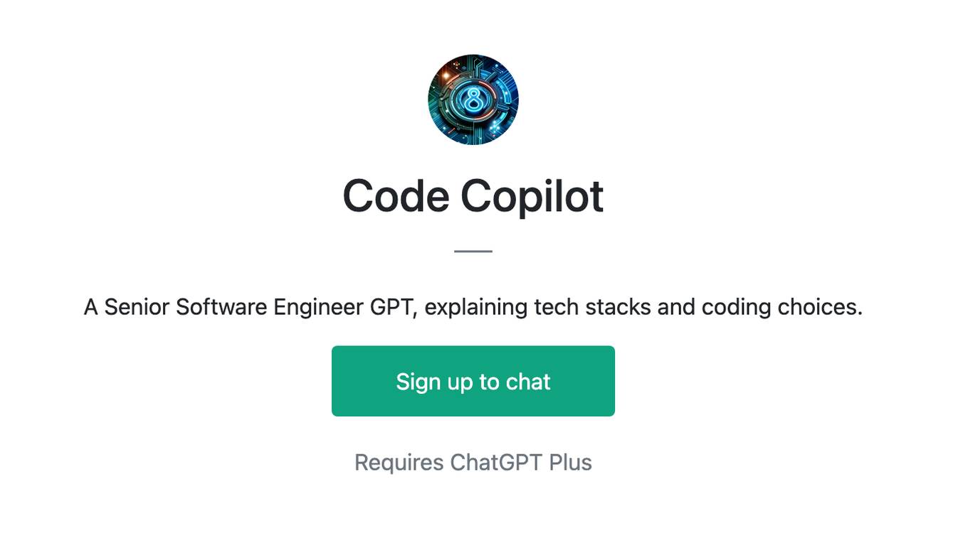 Code Copilot Screenshot