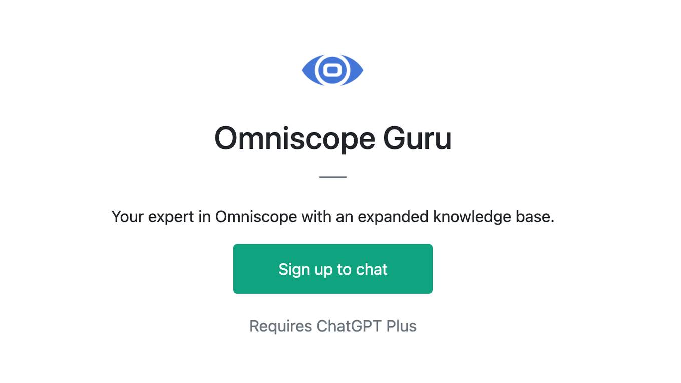 Omniscope Guru Screenshot