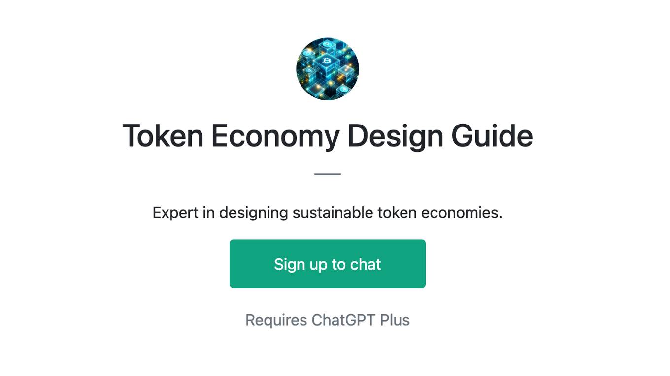 Token Economy Design Guide Screenshot