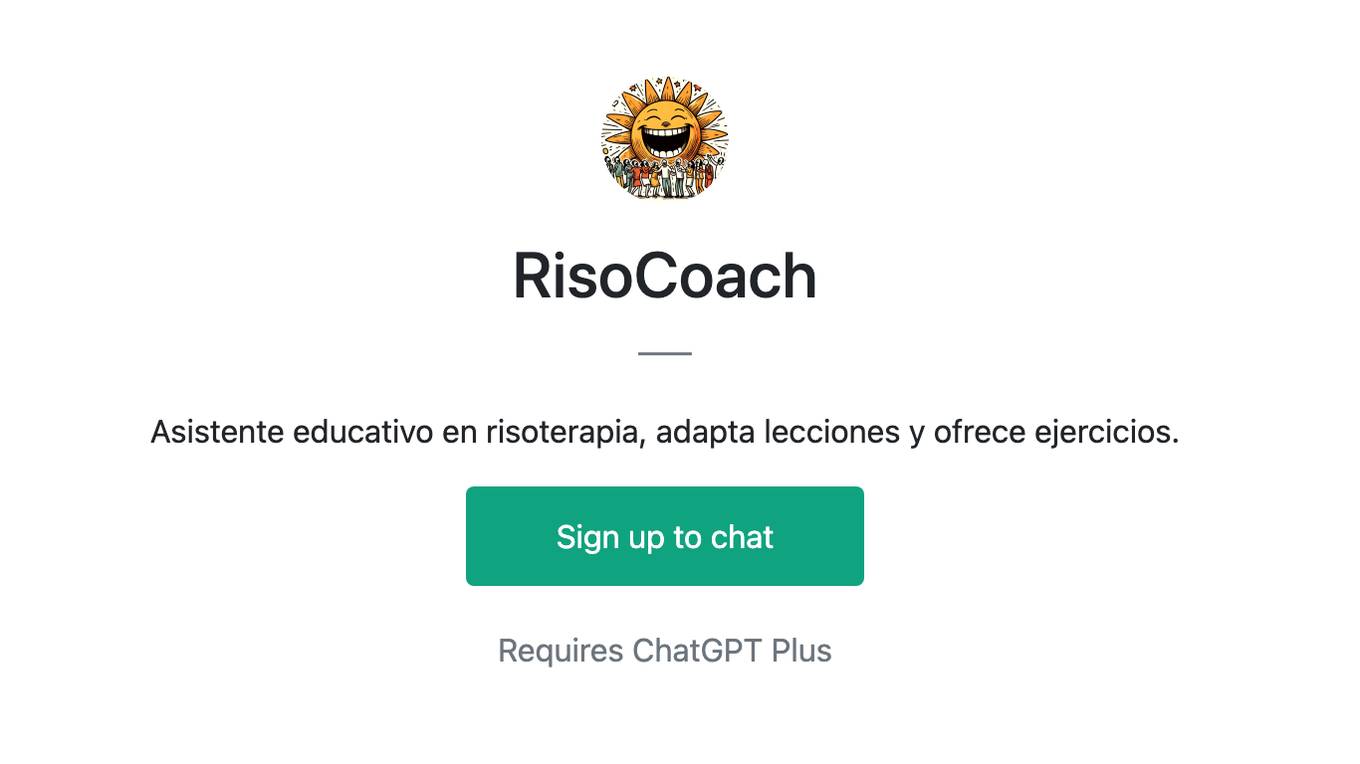 RisoCoach Screenshot