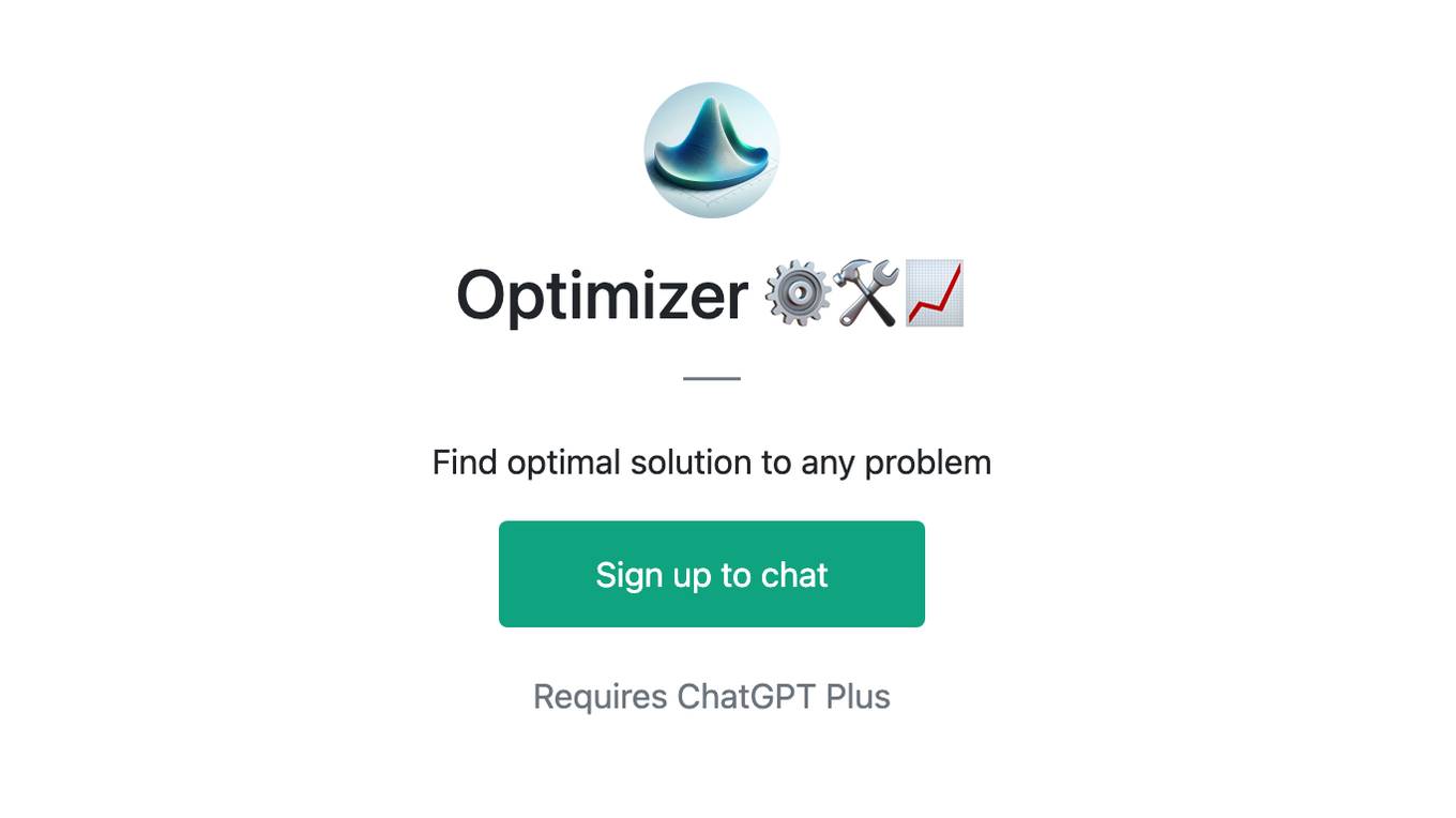 Optimizer ⚙️🛠️📈 Screenshot