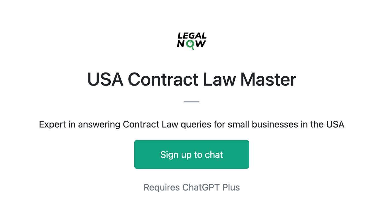 USA Contract Law Master Screenshot