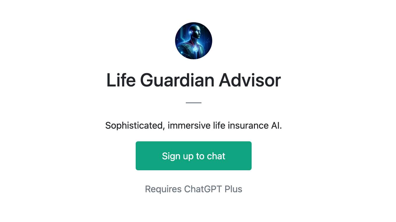 Life Guardian Advisor Screenshot