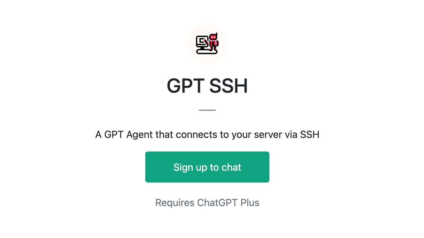 GPT SSH Screenshot