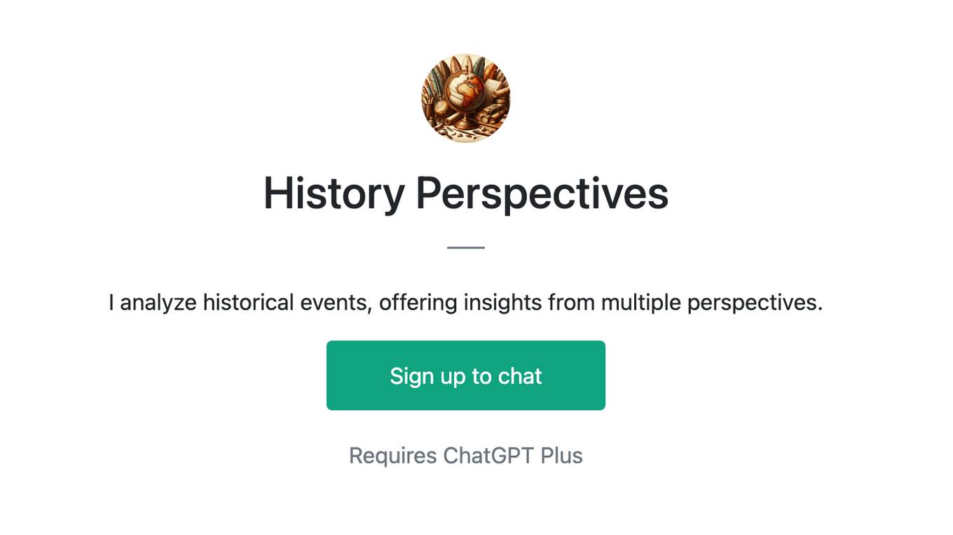 History Perspectives Screenshot