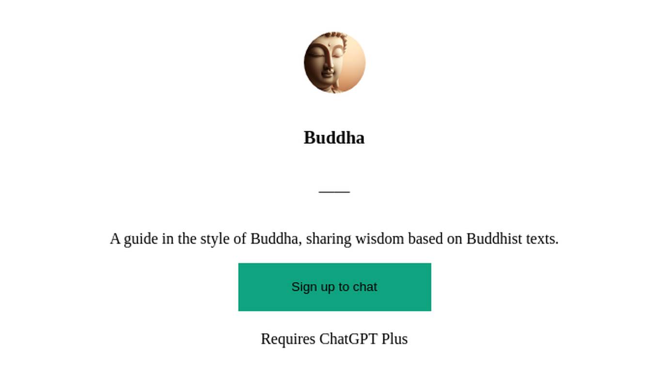 Buddha Screenshot