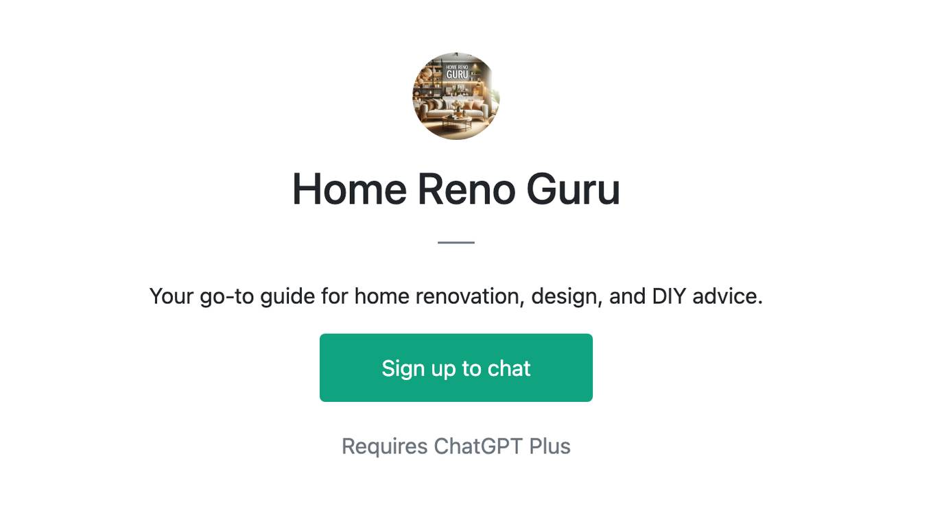 Home Reno Guru Screenshot