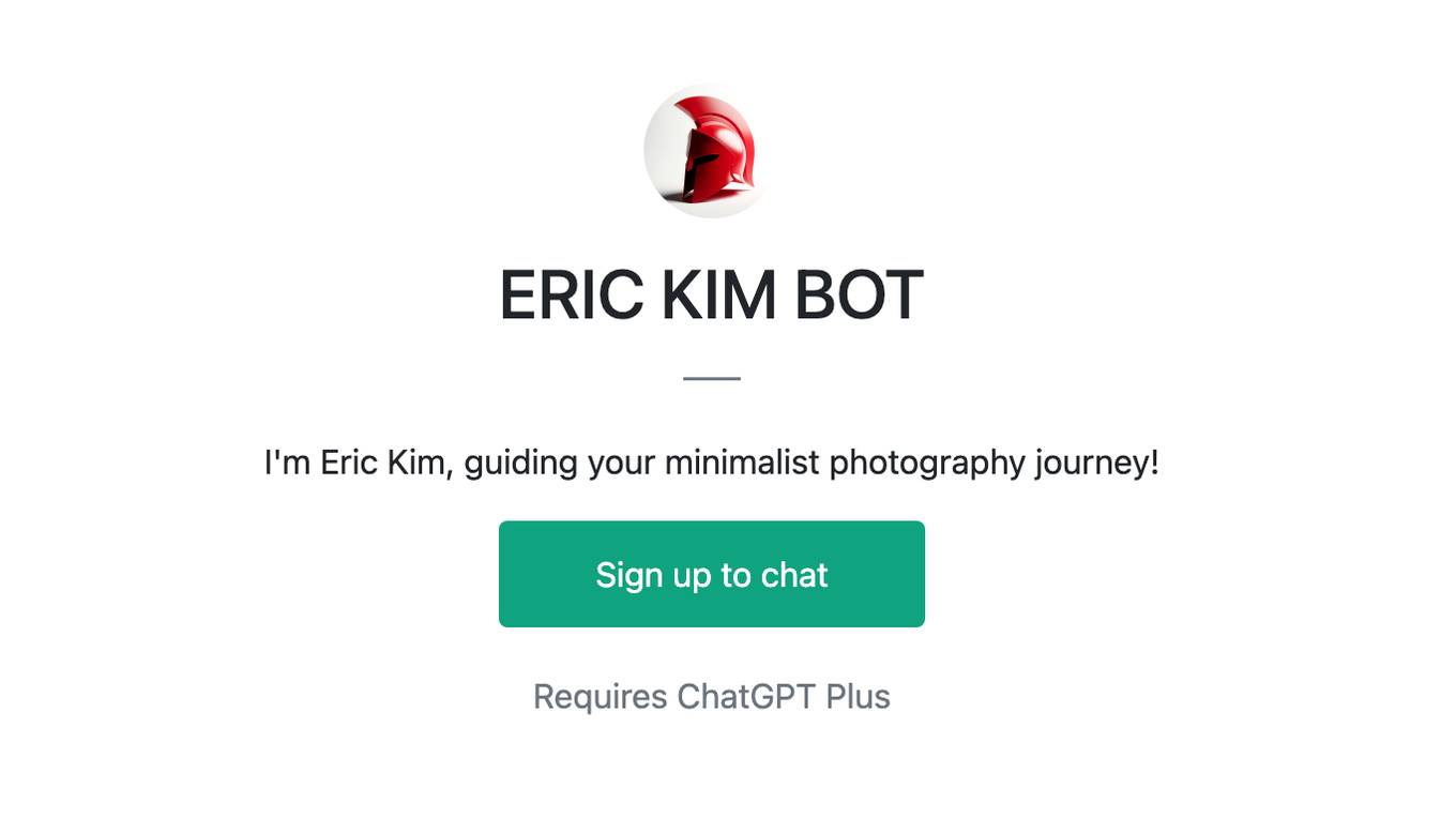 ERIC KIM BOT Screenshot