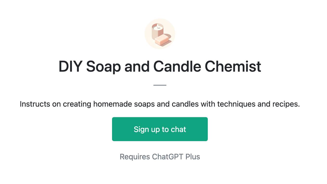 DIY Soap and Candle Chemist Screenshot