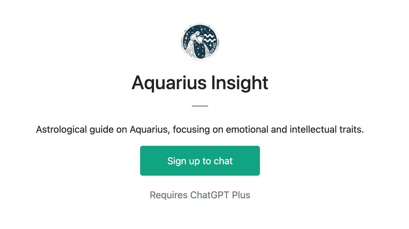 Aquarius Insight Screenshot