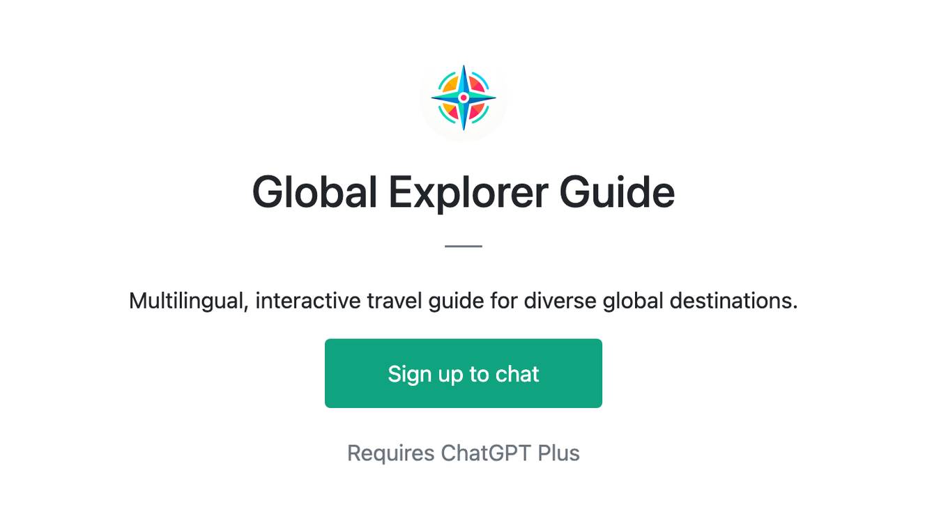 Global Explorer Guide Screenshot