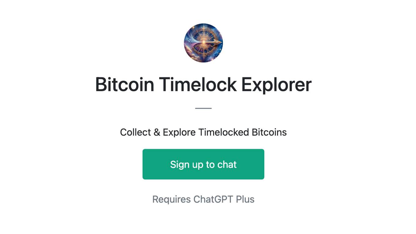 Bitcoin Timelock Explorer Screenshot