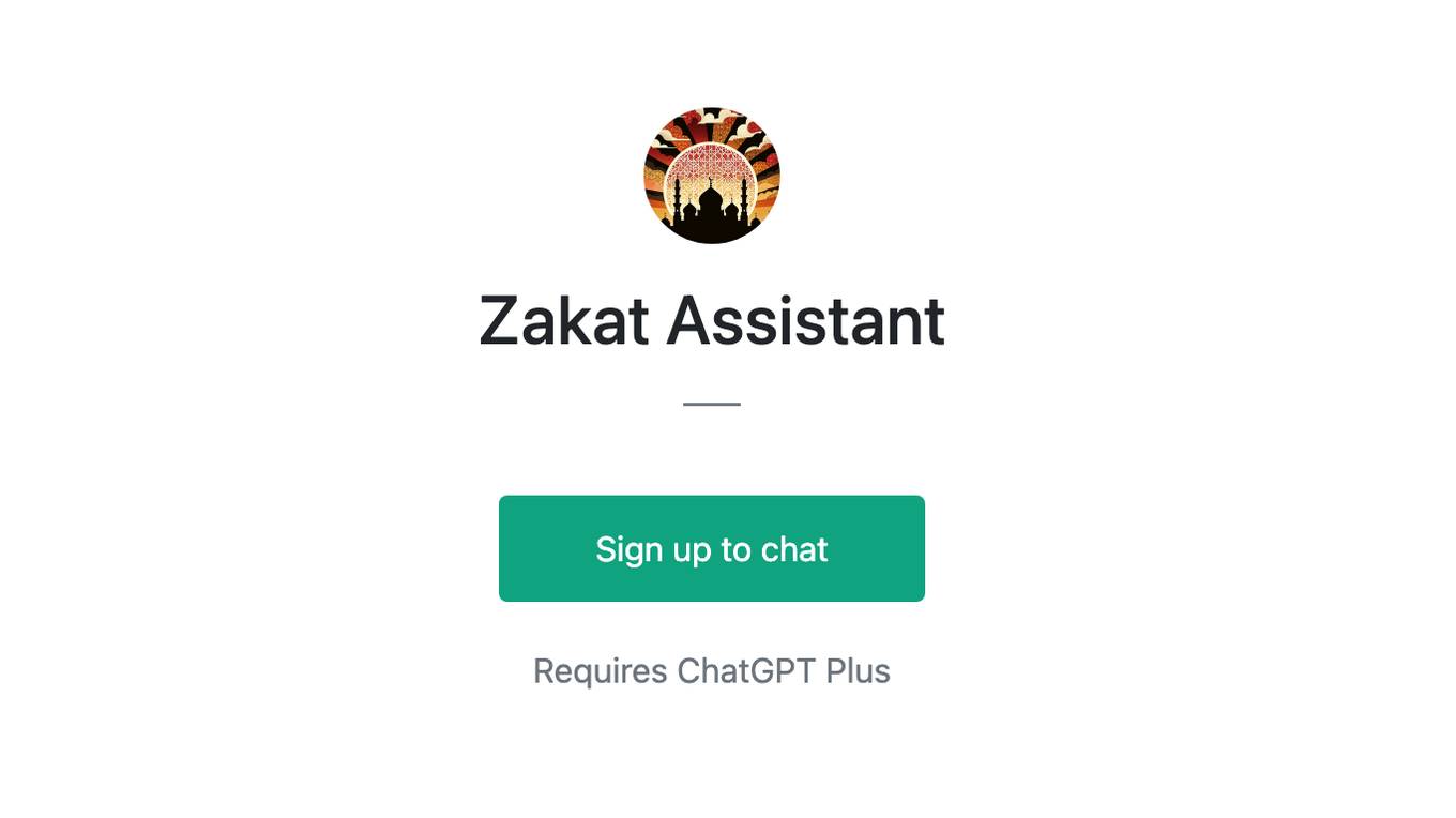 Zakat Assistant Screenshot