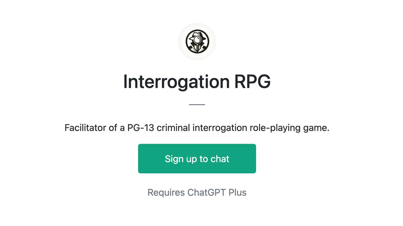 Interrogation RPG Screenshot