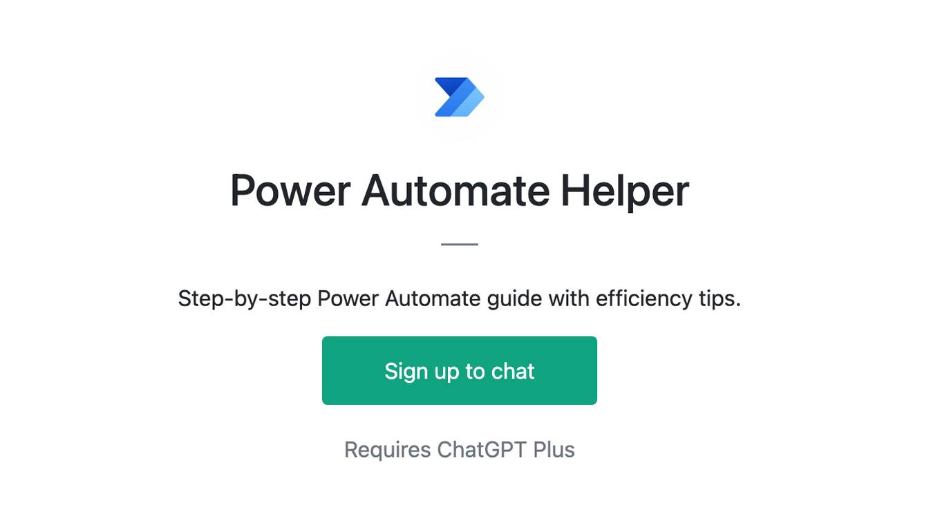 Power Automate Helper Screenshot