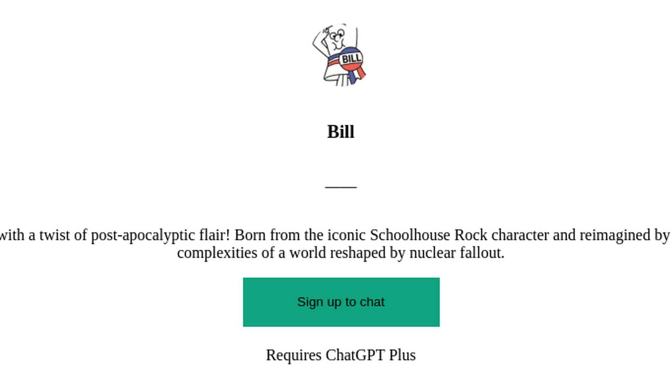 Bill Screenshot