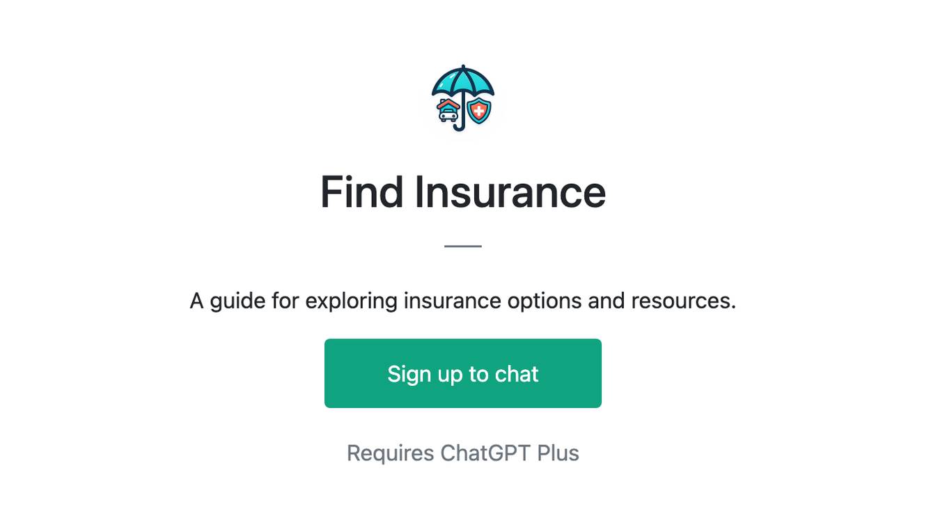 Find Insurance Screenshot