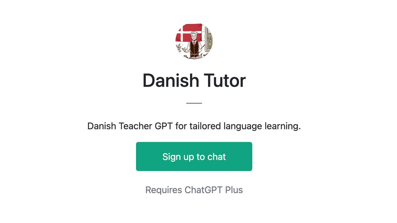 Danish Tutor Screenshot