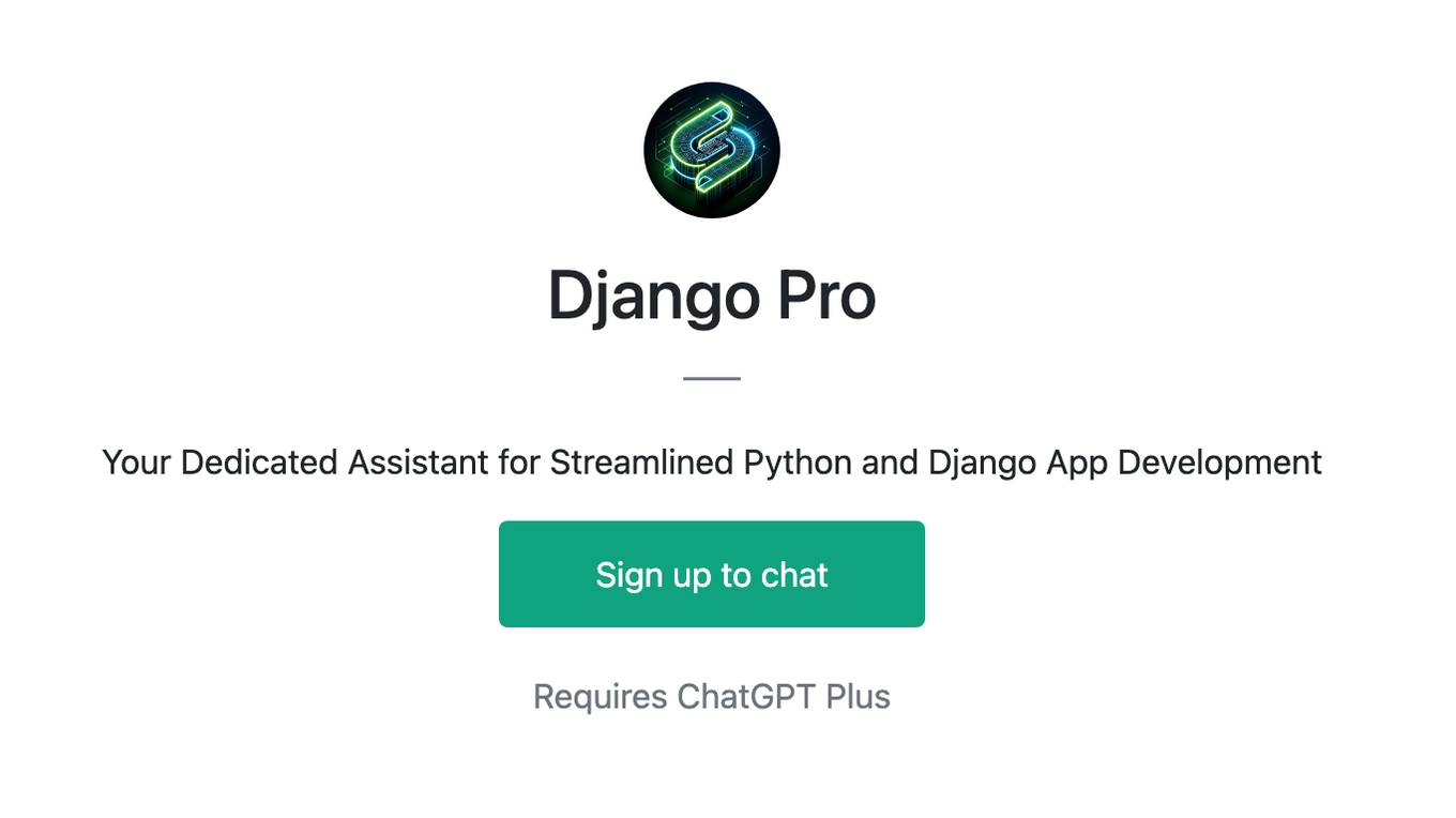 Django Pro Screenshot