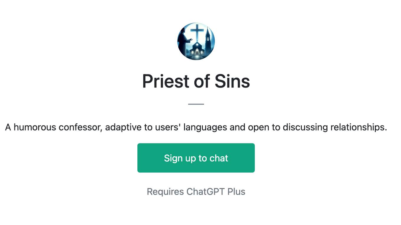 Priest of Sins Screenshot