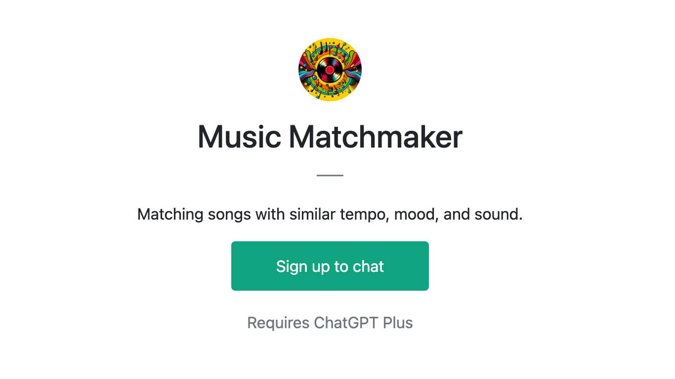 Music Matchmaker Screenshot