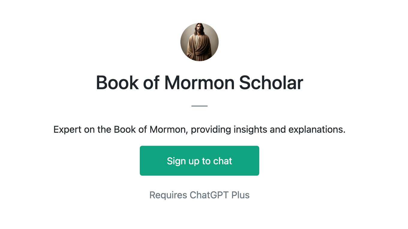 Book of Mormon Scholar Screenshot