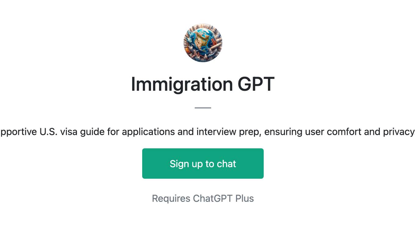 Immigration GPT Screenshot