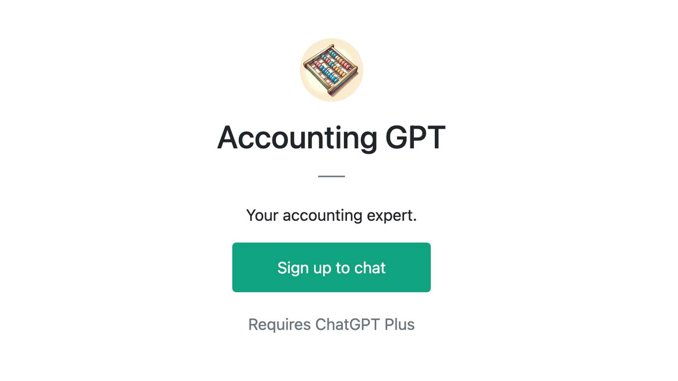 Accounting GPT Screenshot