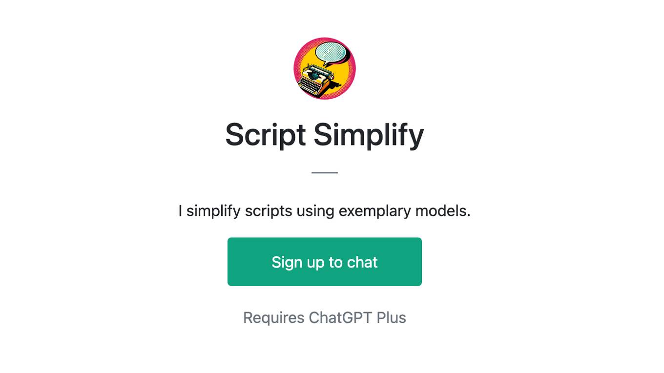 Script Simplify Screenshot