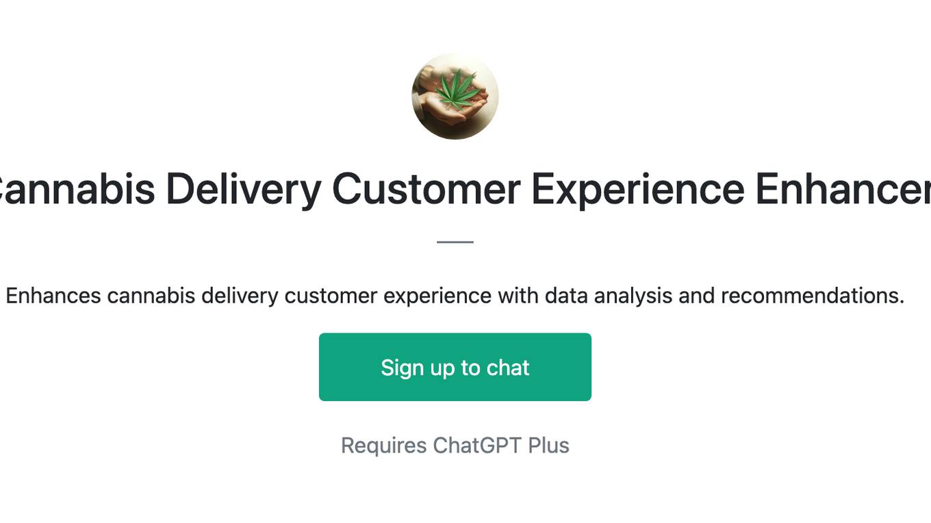 Cannabis Delivery Customer Experience Enhancer Screenshot