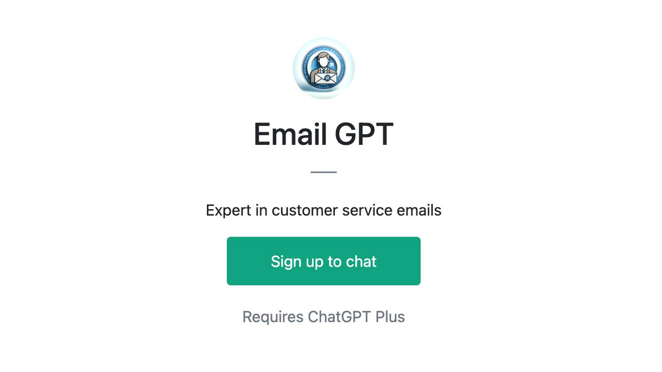 Email GPT Screenshot