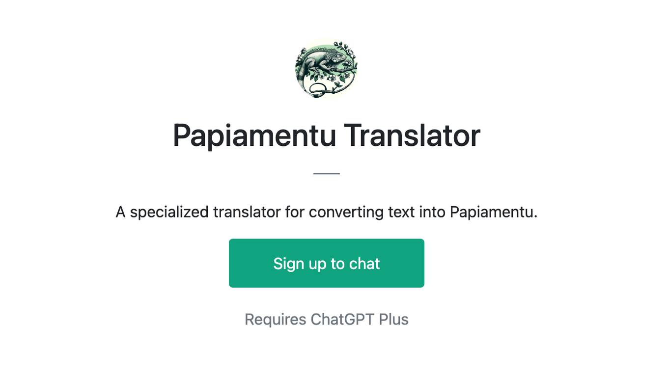 Papiamentu Translator Screenshot