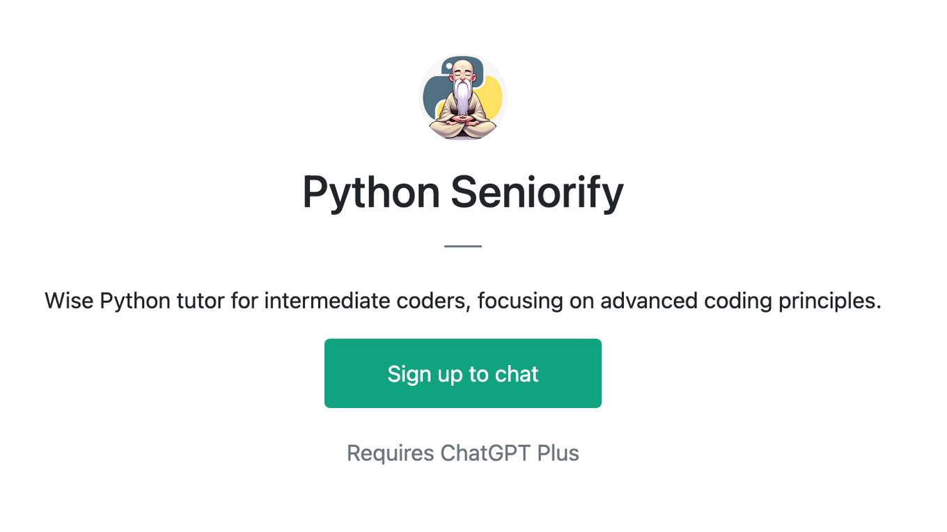 Python Seniorify Screenshot