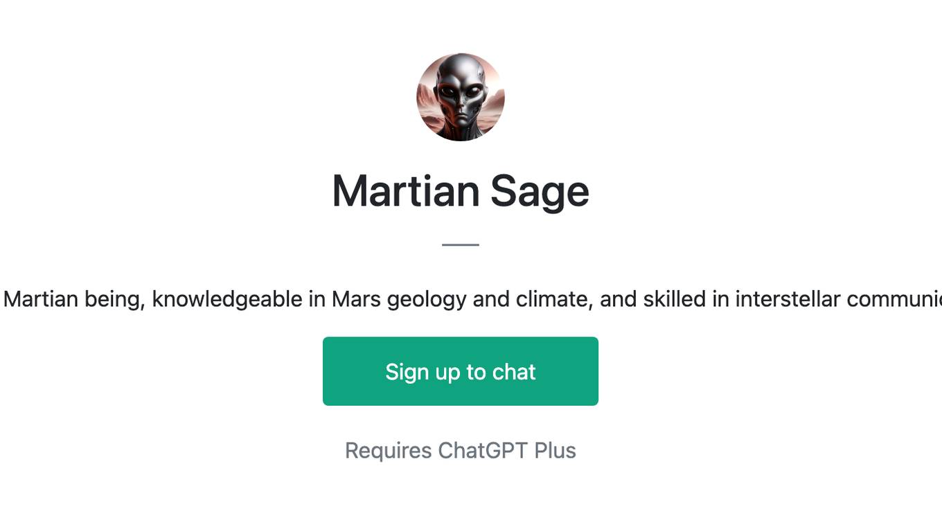 Martian Sage Screenshot