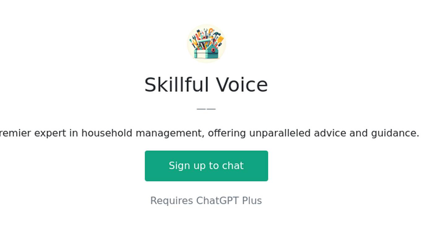 Skillful Voice Screenshot